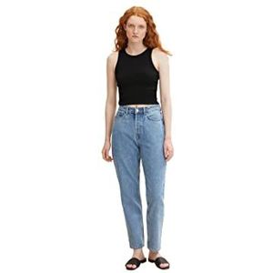 TOM TAILOR Denim Mom Fit damesjeans, 10280, stone washed denim, 32, 10280 - Denim Stone Washed