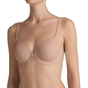 Triumph Perfectly Soft T-shirt Bra Vrouwen T-Shirt BH, Beige, 100C