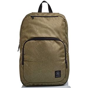 Invicta Easy Small, beige, 16 liter, voor laptops tot 15,6 inch, werk, Groen, tas