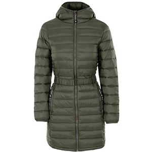 Trespass Santuzza Donsjack voor dames, Blad Groen