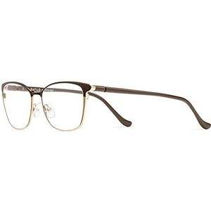 Safilo PROFILO 03 Bril, Gold Black, 55 voor dames, Gold Black_, 55, Goud Zwart_