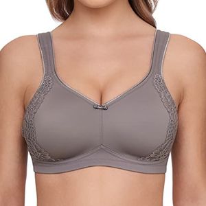 Susa Gemoldet London Minimizer beugelbeha voor dames, grijs (Frosty Lavender 268)