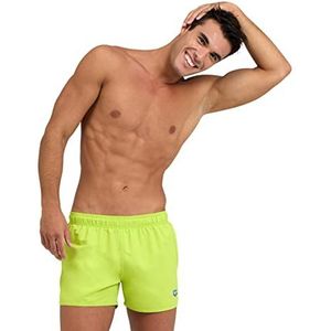 arena Fundamentals X-shorts R Swim Trunks voor heren, zachtgroen-neon blauw
