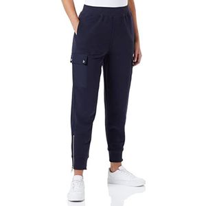 BOSS C_ecargo Jersey broek dames, Open Blauw