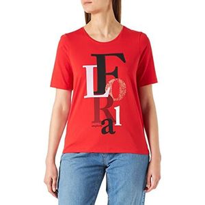 Gerry Weber Edition Dames T-Shirt Lichtgevend Rood 38, Helder rood