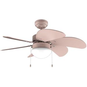 Cecotec - Plafondventilator met licht EnergySilence Aero 3600 Vision Full Nude - 50 W, diameter 91 cm, lamp niet inbegrepen, 3 snelheden, 6 bladen, zomer-/wintermodus, elegant design