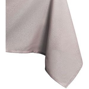 AmeliaHome Tafelkleed, lotuseffect, waterafstotend, polyester, poeder, roze, 150 x 220 cm