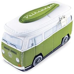 Brisa VW Collection - Volkswagen T2 Bulli Bus 3D universele reiscultuur make-up, Groen, Bus T2