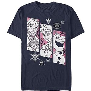 Disney Unisex Frozen-Snow Trio Organic, Navy Blue, XL, marineblauw