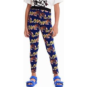 Desigual Leggings_Garden Filles, Bleu, S