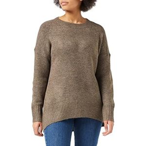 ONLY Onlnanjing L/S Knt Noos Sweater Dames, Bruin