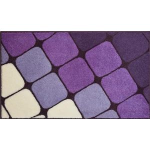 Grund Tapis de bain Shanga lilas, dimensions 70 x 120 cm