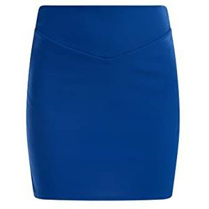 faina Mini-rok van jersey, minirok voor dames, 1 stuk, Navy Blauw