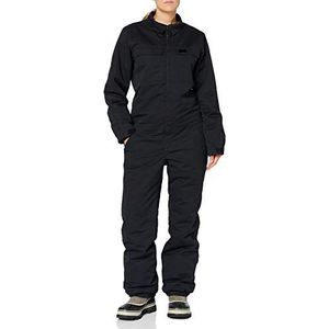 L1 Helldiver 20 Snowboardpak voor dames, 2-laags met ventilatiegleuven, rechte snit, werkkleding, maat S, zwart