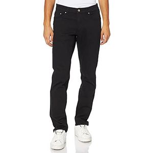 BRAX Heren Style Cooper Denim Straight Jeans, zwart (Perma Black 01), 35W / 30L