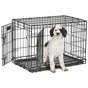 MidWest Homes for Pets Midwest Life Stages Opvouwbare hondenkooi, 76,2 x 53,34 x 60,96 cm