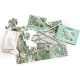 Luckies of London Print Club Puzzel - barbicaans conserveringsmiddel | hoofdkraker voor volwassenen | natuurlijke kunst 500 delen | interactief mindfulnessgeschenk | ontspannende puzzel voor volwassenen