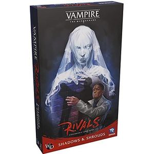 Vampire: The Masquerade – Rivals Shadows & Shrouds Expansion | Adds Lasombra & Hecata Clans, Deck Customization, Requires Core Set, 2-4 spelers, leeftijden 14+