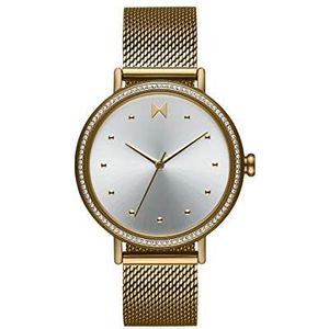 MVMT Vrouwen Analoge Quartz Horloge met Roestvrij Staal Band 28000131-D, armband, zilver., armband