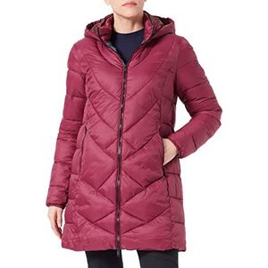 CMP dames parka met capuchon, rubino, 44