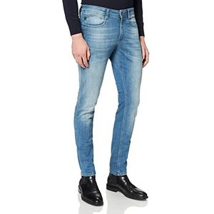 J.M. GARCIA GARCIA, S.A. Rocko Tapered Jeans voor heren, blauw (Light Used 8010), 28W/32L, blauw (Light Used 8010)