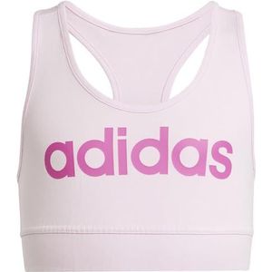 adidas Essentials Linear Logo Cotton Bra Top Mouwloos T-shirt voor meisjes