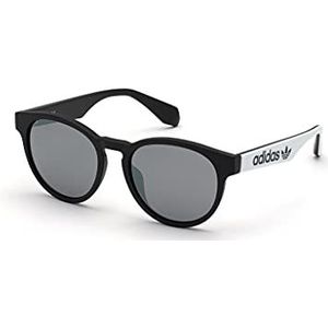 adidas Originals Taglia Unica OR0025 zonnebril voor volwassenen, uniseks, Nero / Bianco