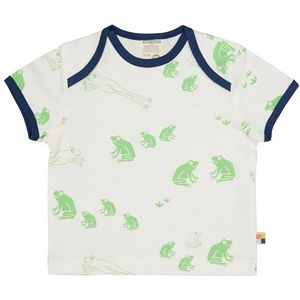 loud + proud Bedrukt, van biologisch katoen, gecertificeerd kinderbroek, uniseks, Opaal
