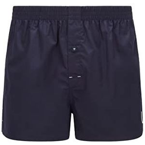 BOSS Heren geweven boxershorts RA 2.0 regular rise van katoen met exclusief logo, marineblauw 410, XL, Navy410