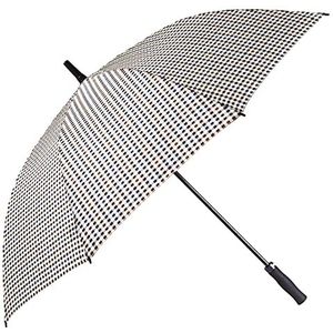 BOLERO Primavera/Estate paraplu, 17 afdekkingen, 93 cm, diameter 130 cm, grijs., H: 93 Centimeters. Ø: 130 Centimeters, Paraplu met stok