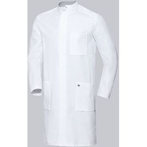 BP 60n 1751-130-0021-60n Medische jas voor heren, lange mouwen, 205 g/m², wit