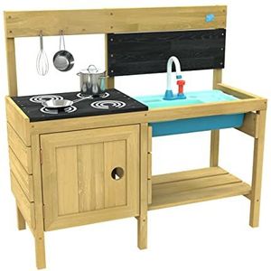 TP - Happy Chef buitenkeuken met Splash & Play FSC, TP670, hout, 94 x 36 x 84 cm