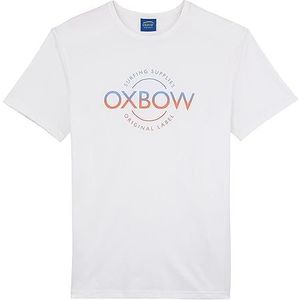 OXBOW P1tinky T-shirt voor heren, Wit