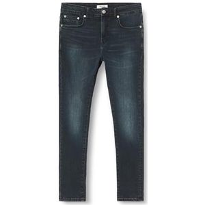 ONLY & SONS Onsfly Spray On 7848 Dnm Jns Box Ext Jeans voor heren, Blauw zwart denim