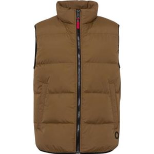 BRAX Dino Light Touch Style - gewatteerd vest in moderne stijl gewatteerd vest voor heren, Koud brouwen