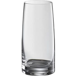 WMF Kineo Set van 4 longdrinkglazen, 360 ml, kristalglas, cocktailglas, slim rand, ergonomische vorm, vaatwasmachinebestendig