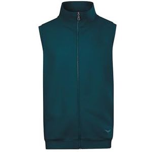 TRIGEMA Gilet en tissu sweat confortable, Saphire, 3XL