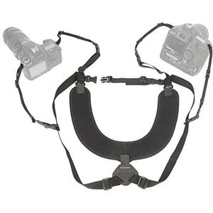 Optech USA Stabilizer QD-riem voor het terugkeren van een behuizing, nauwsluitend 86 tot 112 cm, zwart