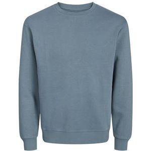 JACK & JONES Jjebradley Sweat-shirt Crew Noos Pls pour homme, Goblin Blue., 6XL