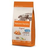 Nature's Variety Original No Grain Droogvoer voor volwassen honden, mini, met zalm zonder randen, 7 kg, 1 stuk