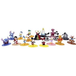 Jada - Disney - 18-delige set – set met 18 figuren 4 cm – metaal – 253075005