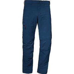 Schöffel heren broek Pants Koper1 Zip Off, Blauw, 58