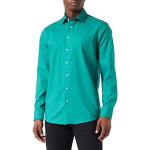 Seidensticker Shirt met lange mouwen, regular fit, heren T-shirt, Groen
