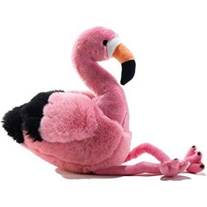 Plush & Company Chiby Kraan, roze, L 50 cm, vogel, vluchtig, pluche, speelgoed 776, meerkleurig, 8029956059407