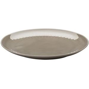 Arzberg Joyn Grey bord, plat, 27 cm, porselein, 27 x 26 x 8 cm, grijs