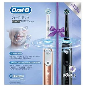 Oral-B Power Genius 10900S Brosse à dents électrique Or rose et noir