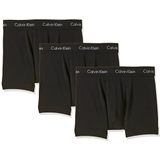 Calvin Klein 3p boxershort voor heren, Zwart (zwart W. zwart Wb Xwb)