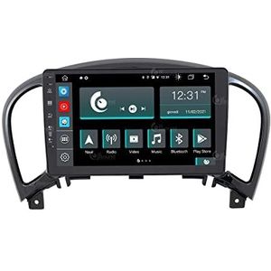 Auto-radio, op maat gemaakt voor Nissan Juke met GPS en unieke camera, Android standaard, GPS, Bluetooth, WiFi, USB, Dab+ touchscreen, 9 inch, 8 Core Carplay Android Auto