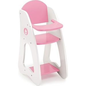 Bayer Design - Poppenstoel Princess World - Wit en Roze (50101AA)
