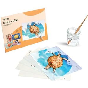 Relish Ocean Life Aquapaint (herbruikbare waterverf): Spelen voor senioren met dementie of Alzheimer